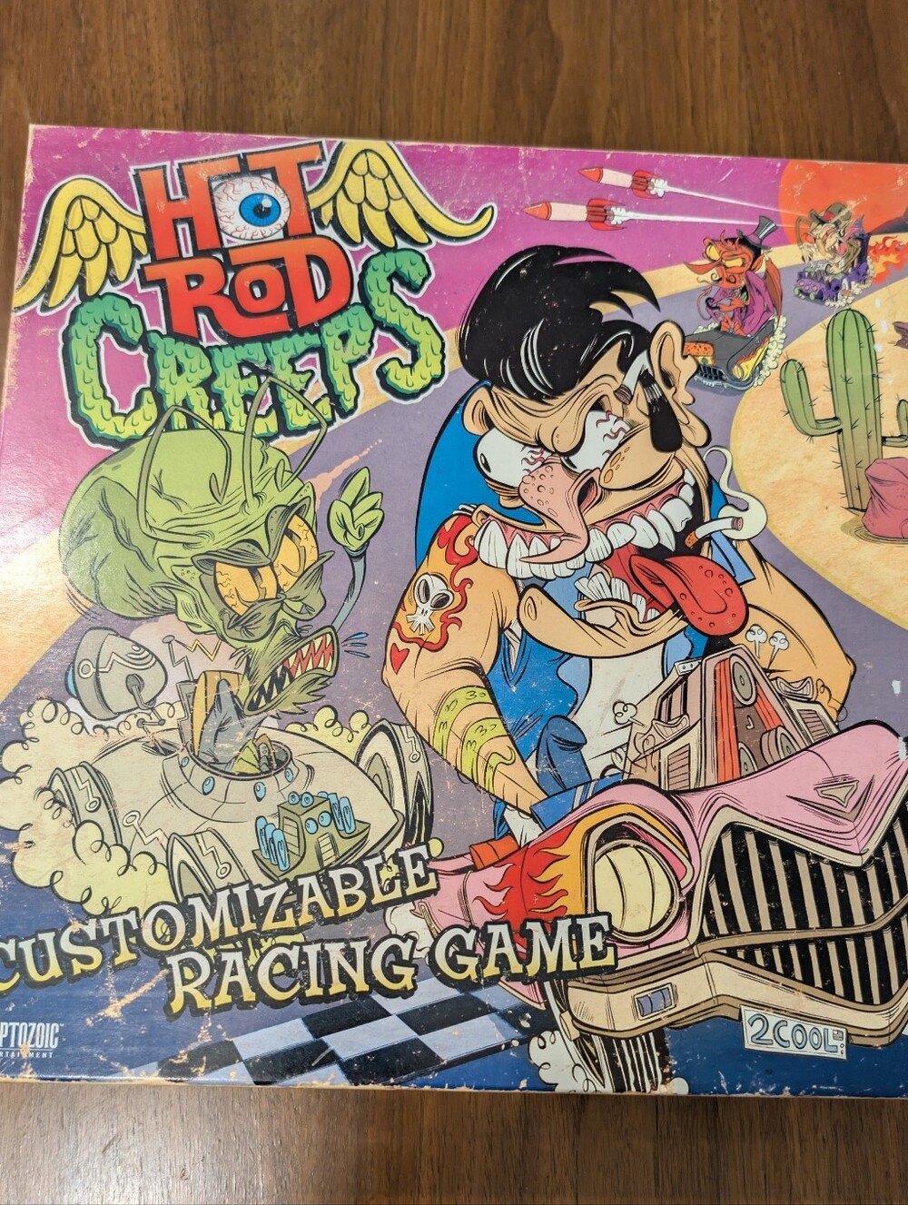 "Hot Rod Creeps" Board Game New Condition